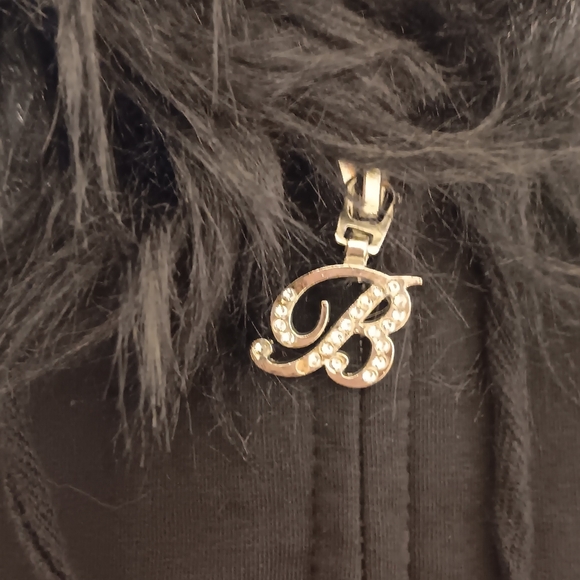 Custom Y2K BCBGMAXAZRIA fur hoodie - Picture 3 of 8